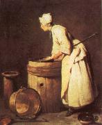 Jean Baptiste Simeon Chardin The Scullery Maid France oil painting artist
